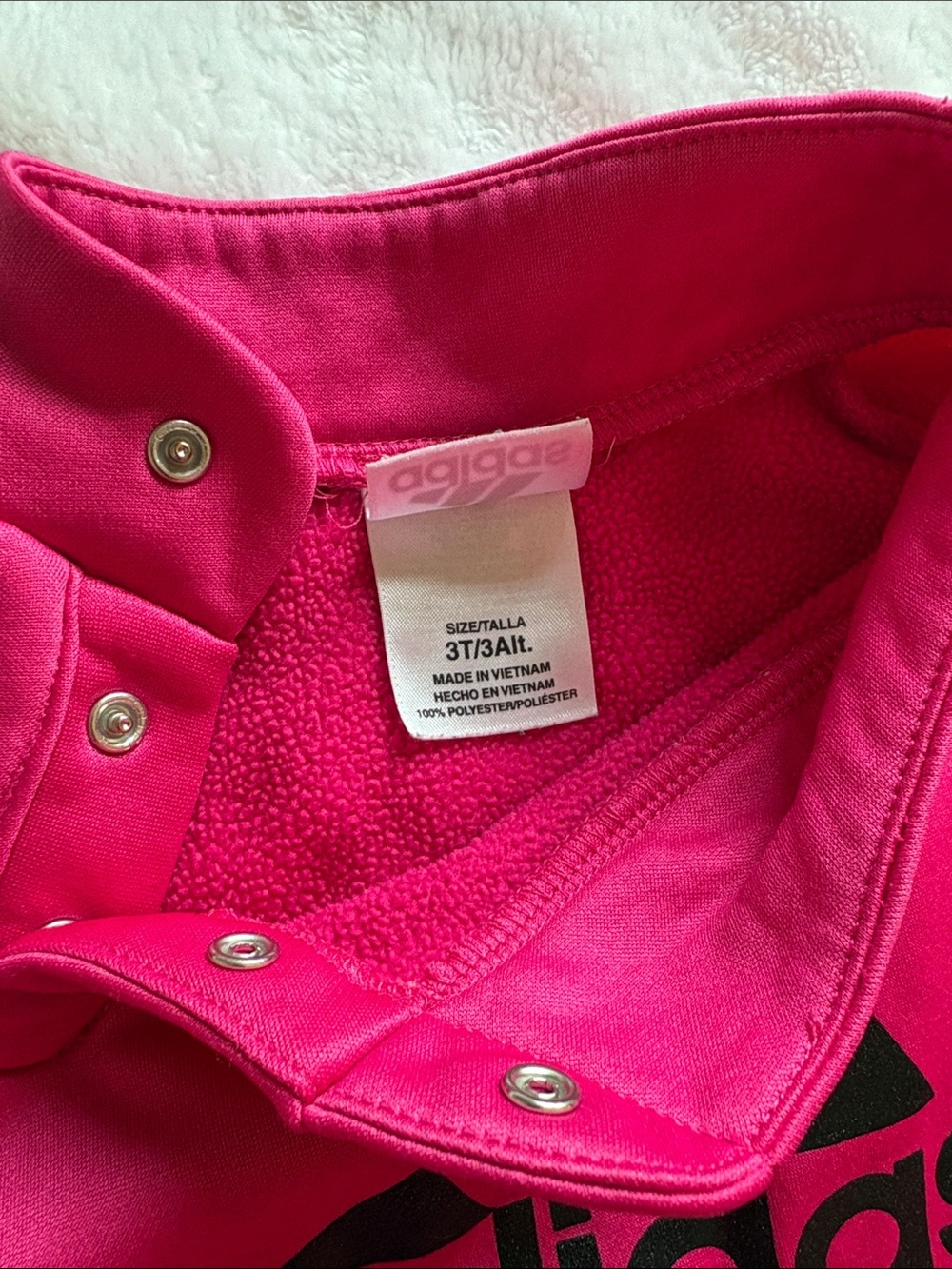 • Adidas 3T Logo Ruffle top - Picture 3 of 5